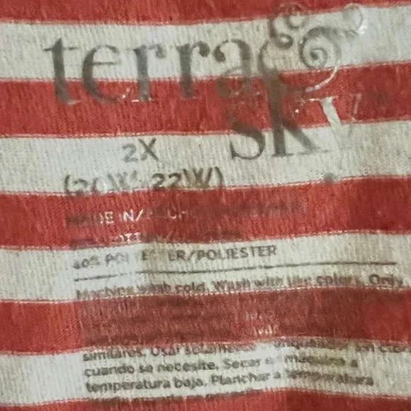 Terra & Sky top size 2X - Picture 3 of 3